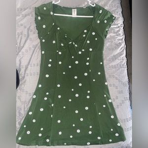 Girly flower skater dress